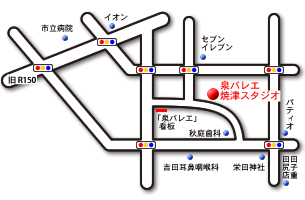 焼津スタジオ地図